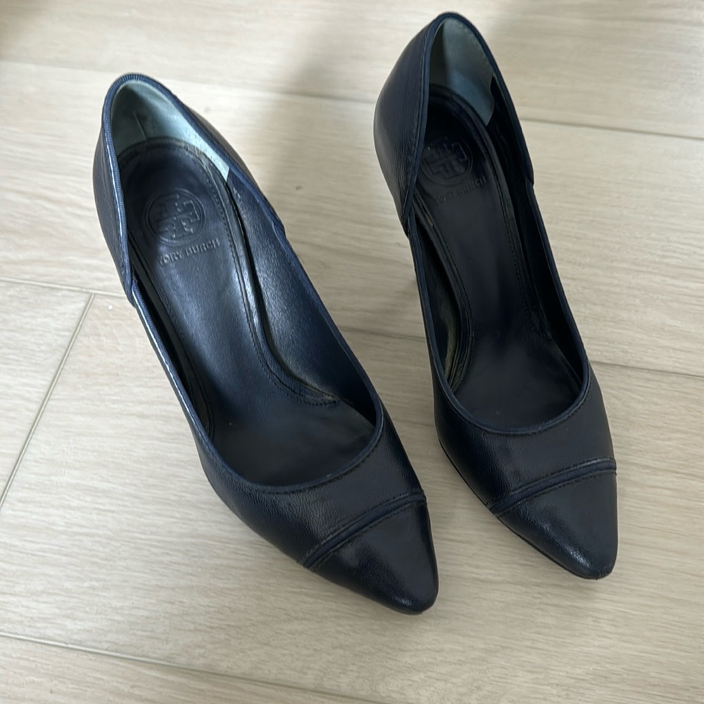 Tory Burch - dark blue / Navy Heels